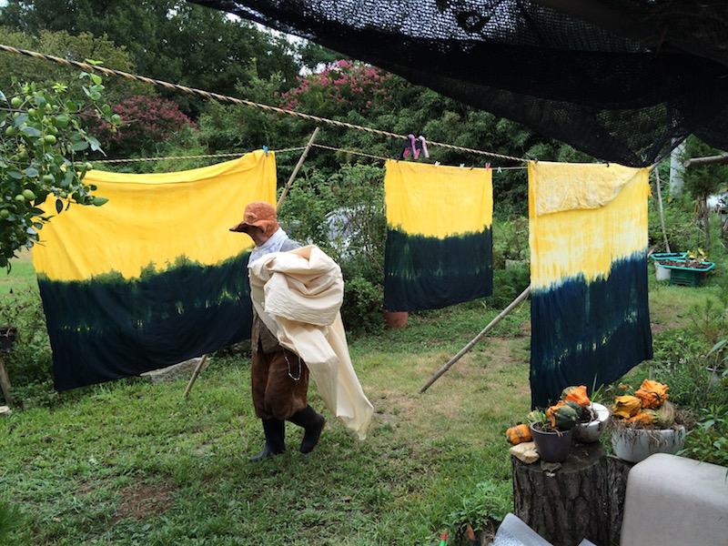 Fernando García-Dory: 'Lament of the Newt', collective performance for Gwangju Biennale, 2016 // Courtesy of INLAND