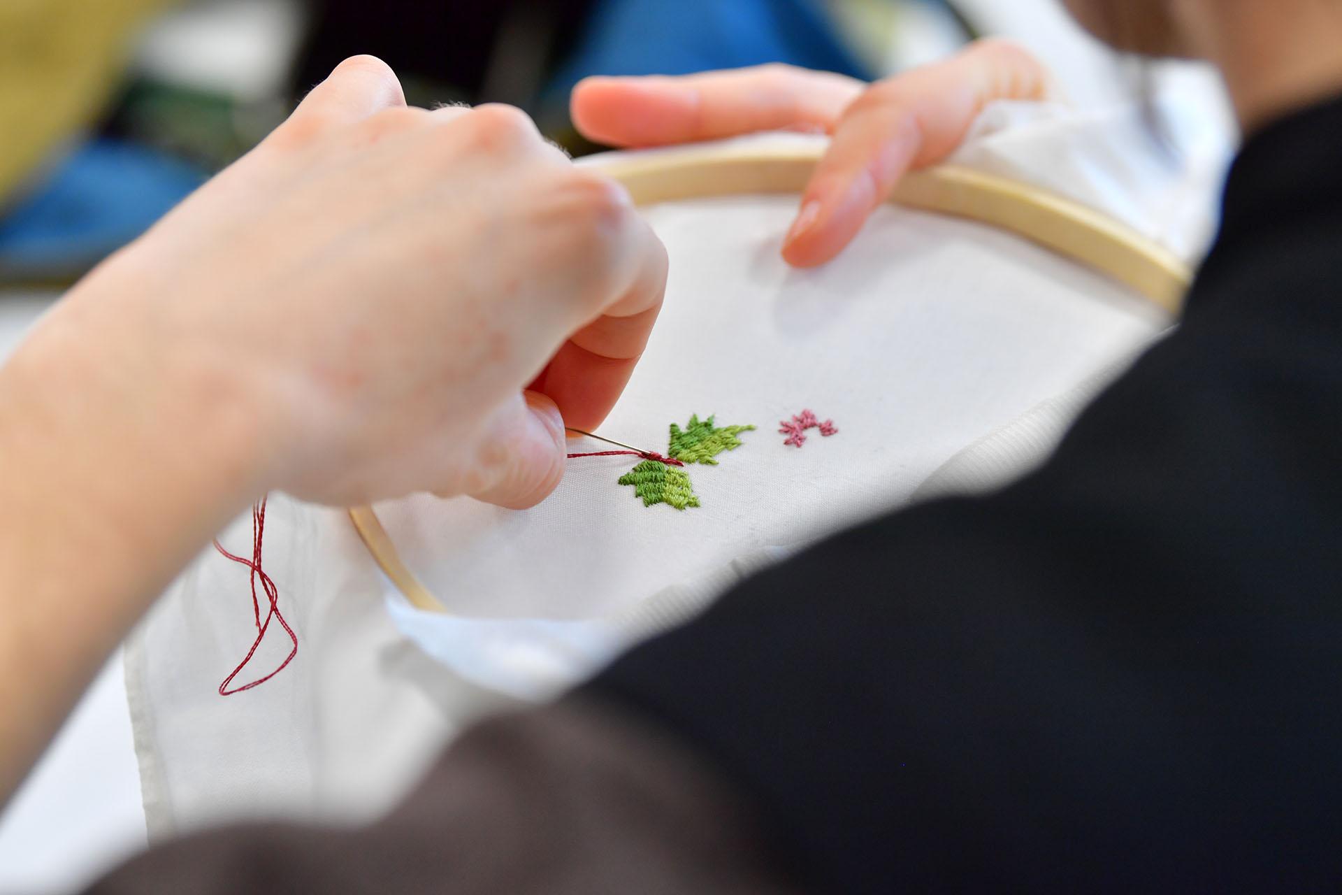 Techniques de broderie armenienne © Beryl Libault 