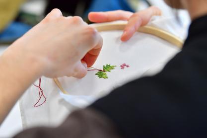 Techniques de broderie armenienne © Beryl Libault 