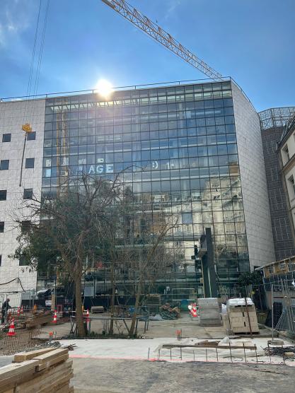Visite de chantier © Celia Marinier