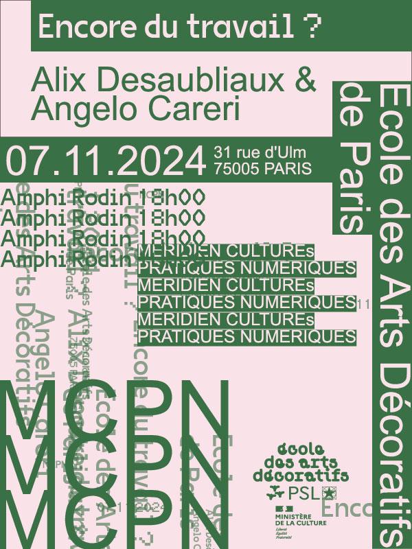 Affiche générée par du code – conception Hugo Bijaoui