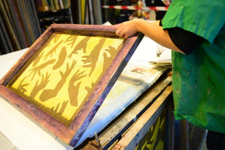 Atelier  Impression textile