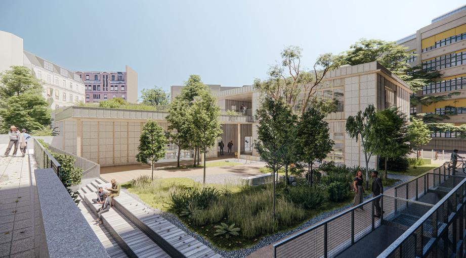 © Projet extension immobilière - vue extérieure