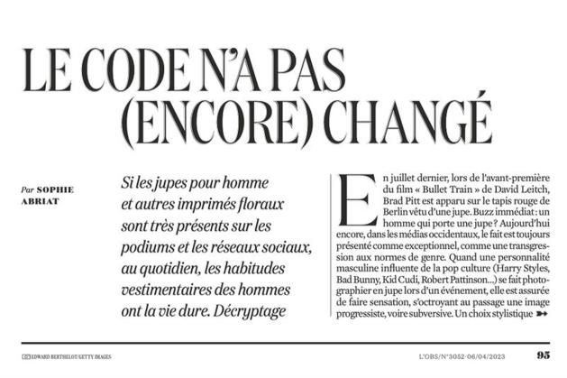 Le code n'a pas (encore) changé - texte par Sophie Abriat