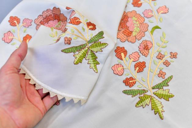 Techniques de broderie armenienne © Beryl Libault