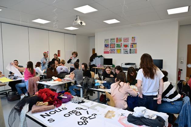 Workshop Corita Kent ©Beryl Libault 